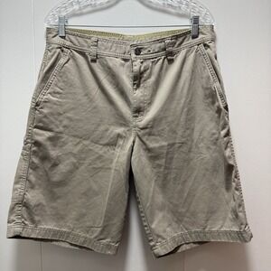 The North Face Cargo‎ Shorts Size 34 Mens Outdoor Hiking Beige